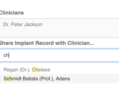 NEW Release: Share Patient Records